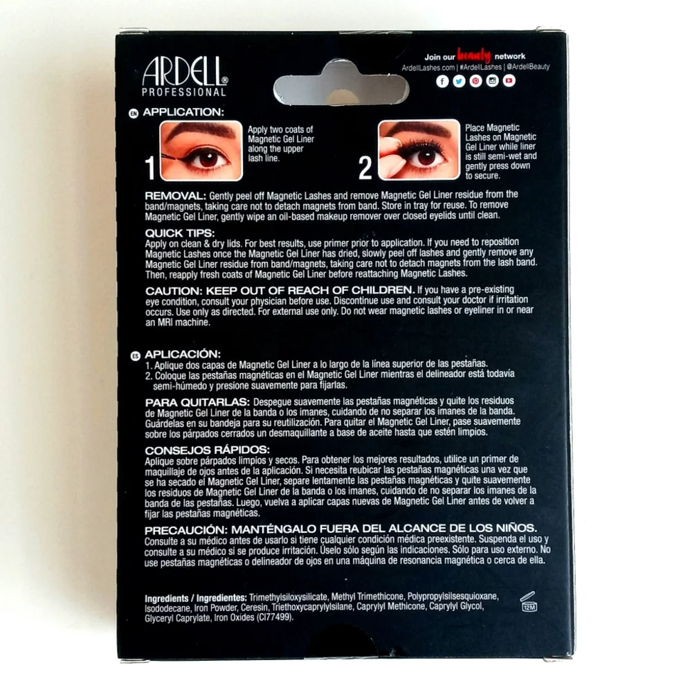 Ardell Magnetic Liner & Reusable Lash Set Wispies